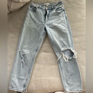 Abercrombie & Fitch The Mom High Rise Jean - Curve Love